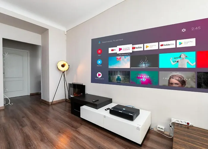 Cinema - 2-bed, 2-bath - Free Private Parking Korter Tallinn